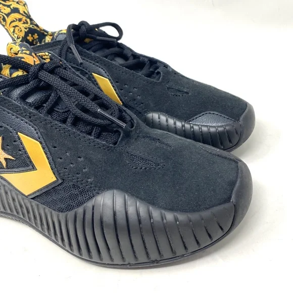 Converse BB Prototype CX Gold Black Mesh Women's Mid Basketball Sneakers A02515C - Picture 3 of 11